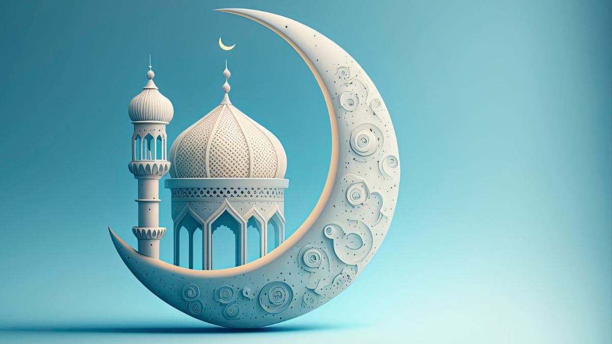 Student reciting Qur'an in an online class